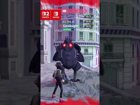 Pokémon Legends: Z-A – Mega Dimension – Alpha Pokémon chase