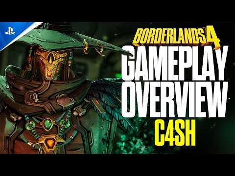 Borderlands 4 – C4SH Gameplay Overview | PS5 Games