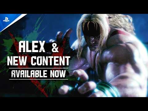 Street Fighter 6 – Alex Update Launch Trailer | PS5 & PS4 Games
