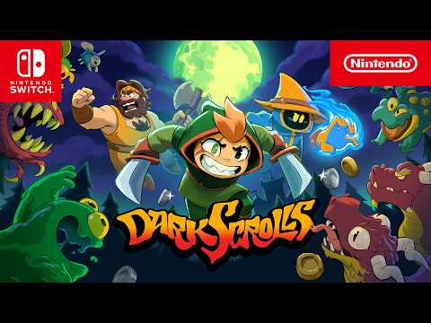 Dark Scrolls – Announcement Trailer – Nintendo Switch