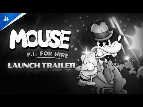 Mouse: P.I. For Hire – Launch Trailer | PS5 Games