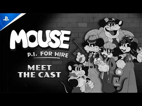 Mouse: P.I. For Hire – Meet the Cast | PS5 Games