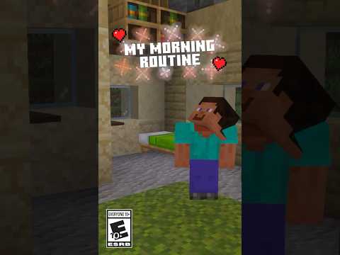MY MORNING ROUTINE STARTS WITH…