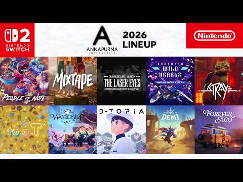 Annapurna Interactive – 2026 Lineup Trailer – Nintendo Switch 2