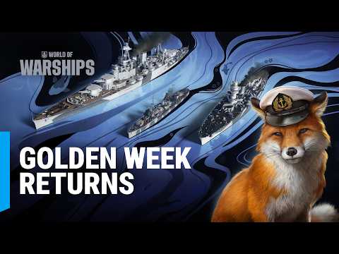 Golden Week Festivities Begin in World of Warships!