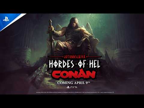 Jotunnslayer: Hordes of Hel – Conan DLC & Local Co-Op Announcement Trailer | PS5 Games