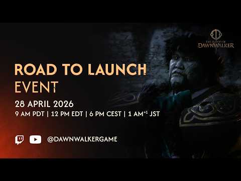 The Blood of Dawnwalker — Road to Launch Event Announcement
