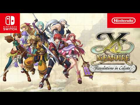 Ys Memoire: Revelations in Celceta – Launch Trailer – Nintendo Switch