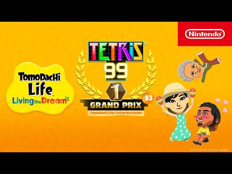 It’s a dream Mii Grand Prix in TETRIS® 99! (Nintendo Switch)