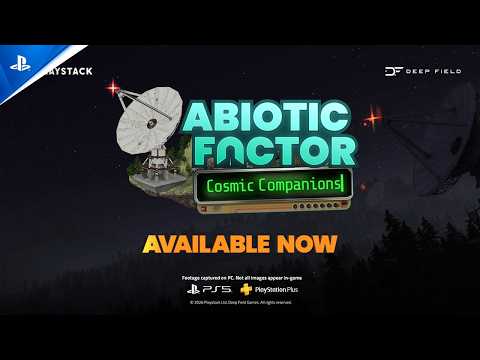 Abiotic Factor – Cosmic Companions Update Trailer | PS5 Games