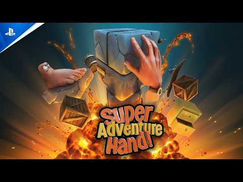 Super Adventure Hand – Launch Trailer | PS5 & PS4 Games