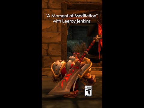 Manifest those Devout Shoulders on the 21st anniversary of Leeroy Jenkins 💪