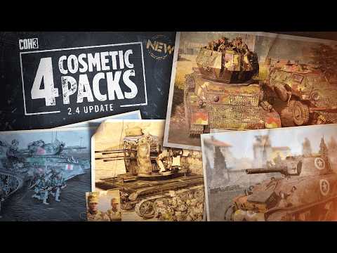 New Cosmetic Packs – Available in the 2.4 Update