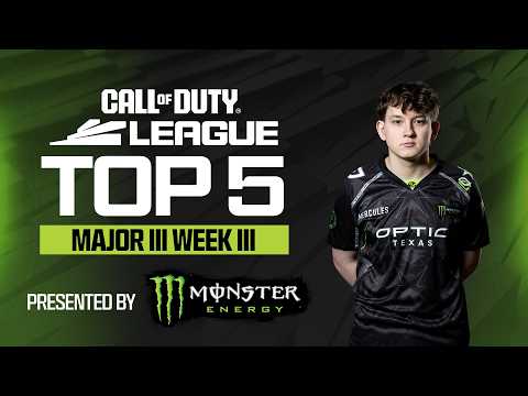 Major III Week 3 – Top 5 Plays 🤩