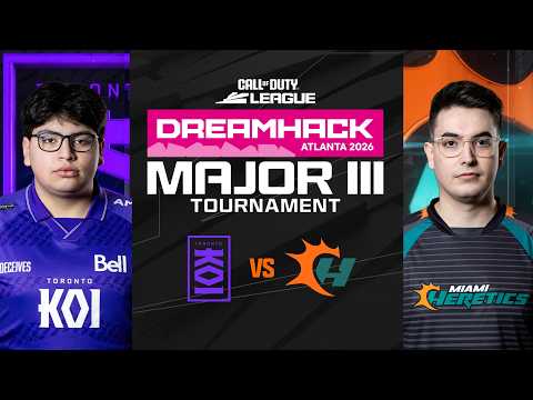 @TorontoKOI vs @MiamiHeretics | Major III Tournament | Group Play