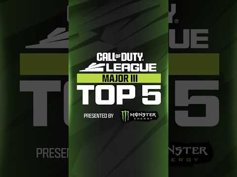Top 5 Plays from Major III ๐คฉ