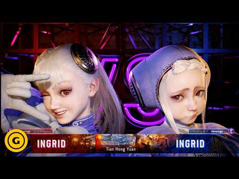 Street Fighter 6 Ingrid High Level Gameplay (CPU Level 7)