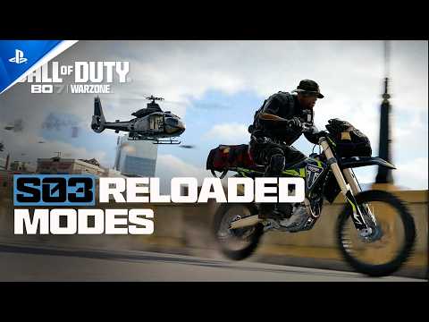 Call of Duty: Black Ops 7 & Warzone – Season 03 Reloaded Modes Trailer | PS5 & PS4 Games