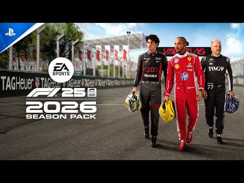 F1 25 – 2026 Season Pack Reveal Trailer | PS5 Games