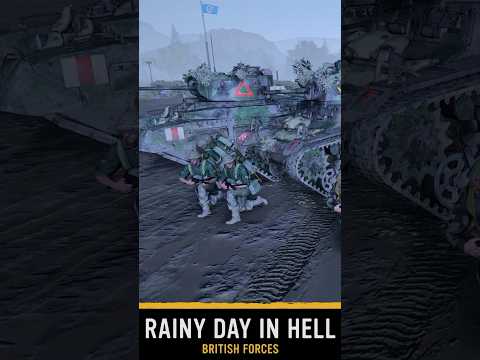 Available Now! New British Forces – Rainy Day in Hell Cosmetic Pack #coh3
