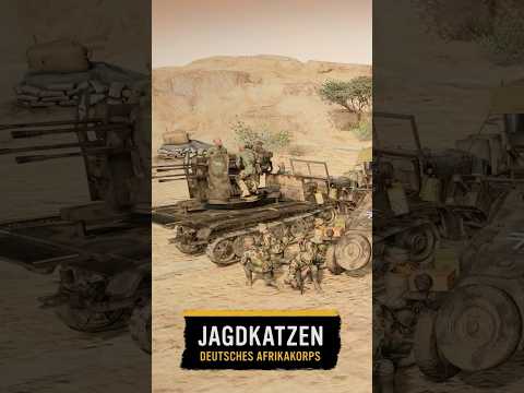 💥The Jagdkatzen Cosmetic Pack is available now for the Deutsches Afrikakorps #coh3