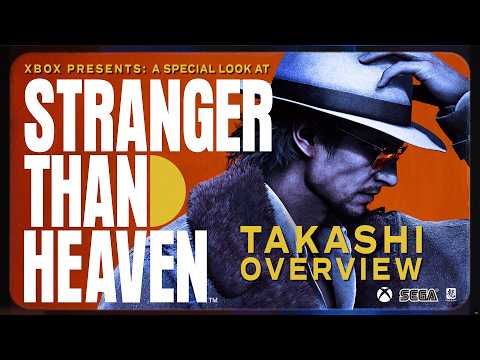 TAKASHI (Portrayed by Satoshi Fujihara) | Xbox Presents: A Special Look at STRANGER THAN HEAVEN