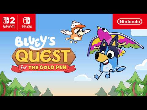 Bluey’s Quest for the Gold Pen – Launch Trailer – Nintendo Switch 2