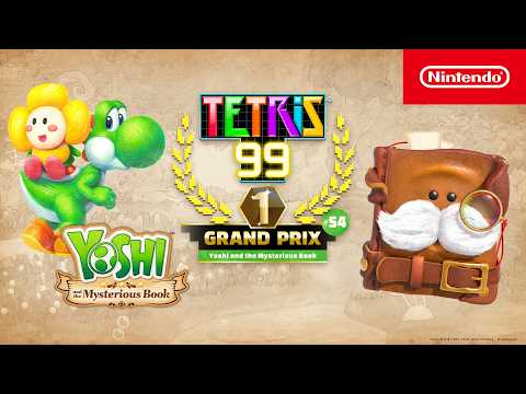 Discover a page-turning Grand Prix in #TETRIS 99! (Nintendo Switch)