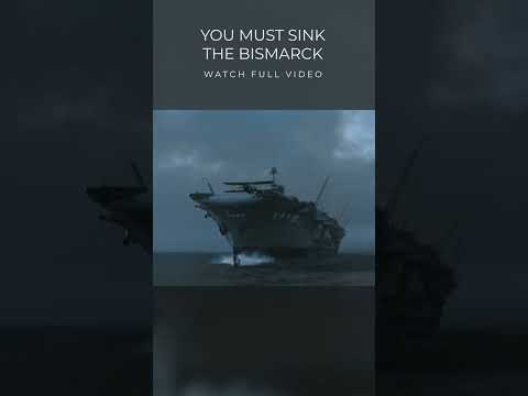 Bismarck’s Final Hours – The Torpedo Strike #shorts