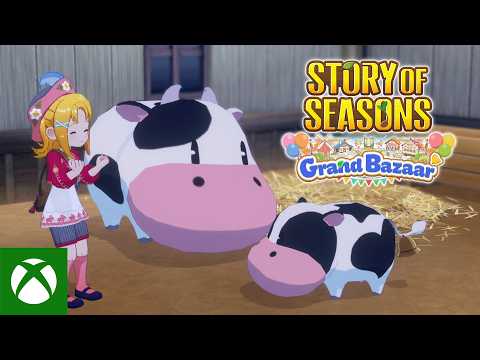STORY OF SEASONS: Grand Bazaar – Launch Trailer