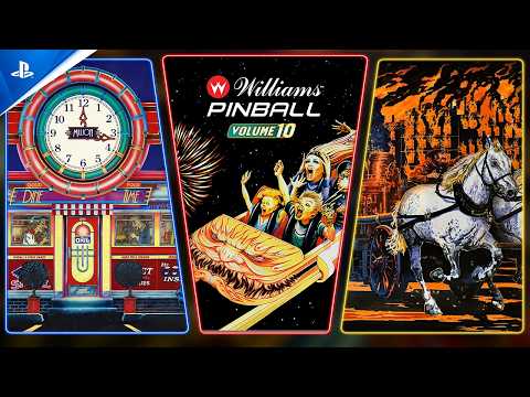 Pinball FX – Williams Pinball Volume 10 Launch Trailer | PS5 Games