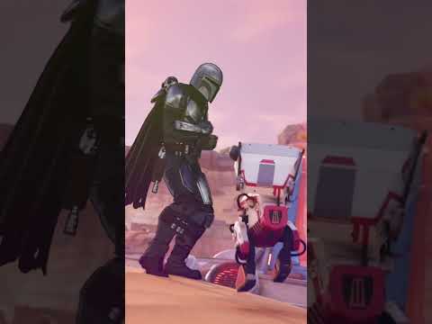 This is how you get down, the Mandalorian way!