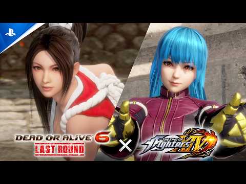 Dead or Alive 6 Last Round × The King of Fighters XIV Collaboration Trailer | PS5 Games