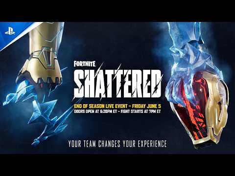 The Future is Decided in Fortnite: Shattered | PS5 & PS4 Games