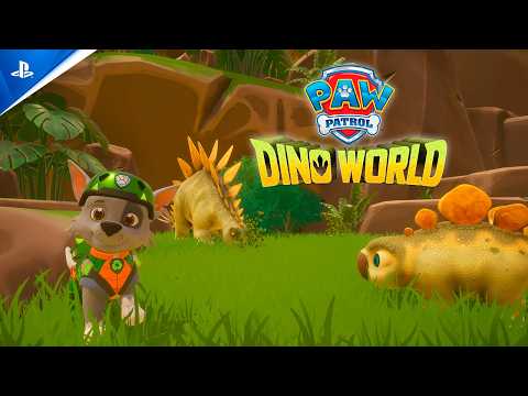 PAW Patrol Dino World – Gameplay Reveal Trailer | PS5 & PS4 Games