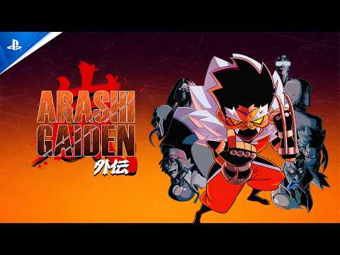 Arashi Gaiden – Release Date Trailer | PS5 & PS4 Games