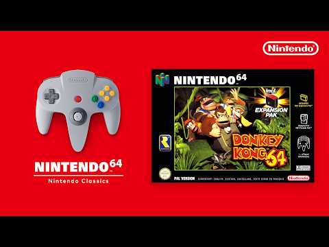 Play Donkey Kong 64 with Nintendo Switch Online + Expansion Pack!