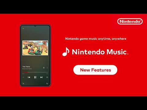 Nintendo Music – New Updates Trailer