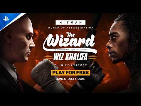 Hitman World of Assassination – The Wizard (ft. Wiz Khalifa) Elusive Target | PS5 & PS VR2 Games