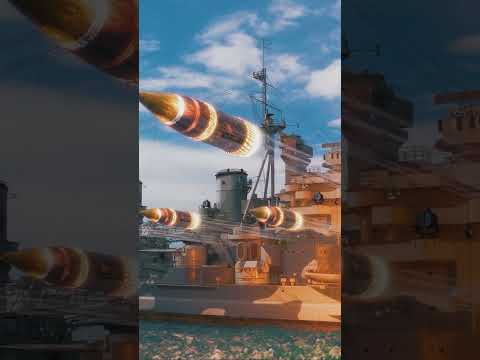 This Battleship Had Quadruple 356mm Gun Turrets!