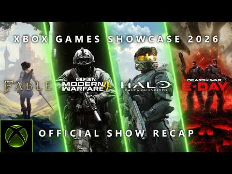 XBOX Games Showcase 2026 Official Show Recap