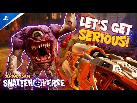 Serious Sam: Shatterverse – Gameplay Trailer | PS5 Games