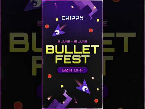 Chippy is part of Steam’s Bullet Fest and is now 50% off, running 8th June – 15th June! 🎮⚡💥
