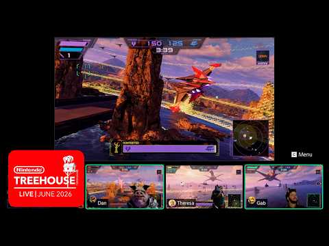 Star Fox – GameChat Multiplayer Gameplay – Nintendo Treehouse: Live | June 2026