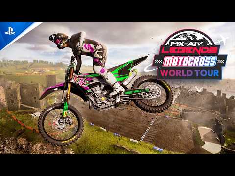 MX vs ATV Legends – Motocross World Tour Release Trailer | PS5 & PS4 Games