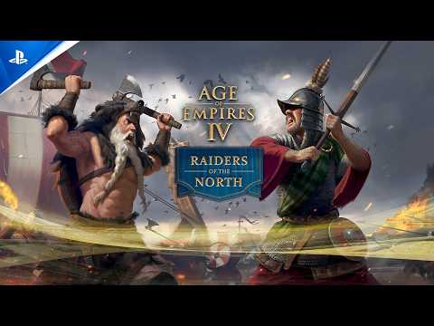 Age of Empires IV: Raiders of the North – Announce Trailer | PS5 Games