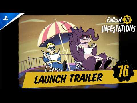 Fallout 76: Infestations – Launch Trailer | PS5 Games