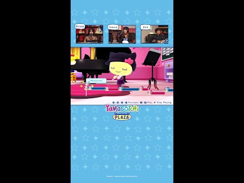 Your violin lesson is now in session in Tamagotchi Plaza!