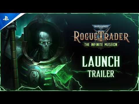 Warhammer 40,000: Rogue Trader The Infinite Museion – Launch Trailer | PS5 Games