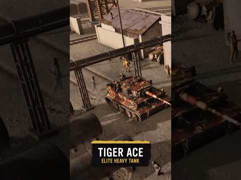 Promote your Tiger to a Tiger Ace and unlock two distinct combat styles #CoH3
